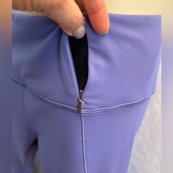 Calia Essential spliced purple Corsican periwinkle compression legging Sz-M. O6 - Picture 4 of 11